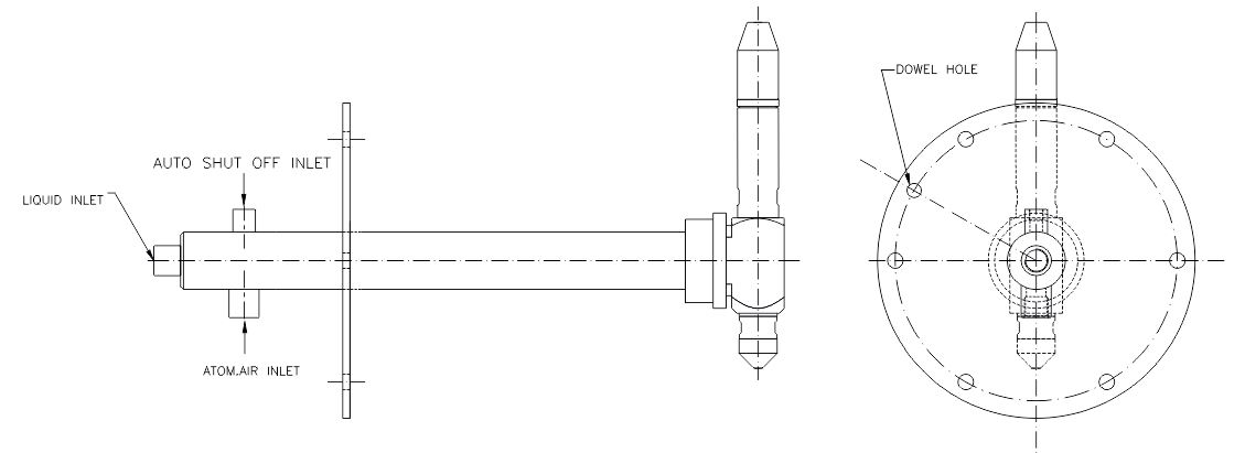 Bottom Spray Gun